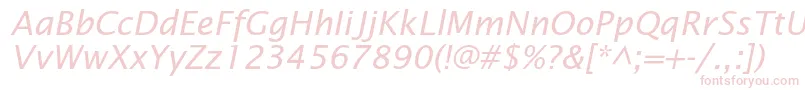 LucidasansstdItalic Font – Pink Fonts