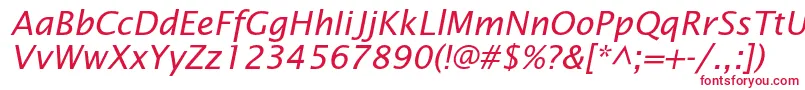 LucidasansstdItalic Font – Red Fonts