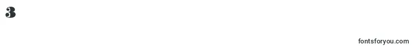DsThorowgoodContour Font – Fonts for Digit 3