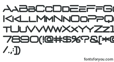 D3euronismB font – All Fonts