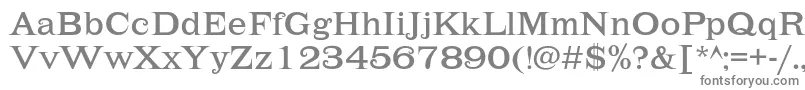 フォントLehmannc – 白い背景に灰色の文字