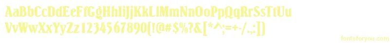 SimpsonRegular Font – Yellow Fonts