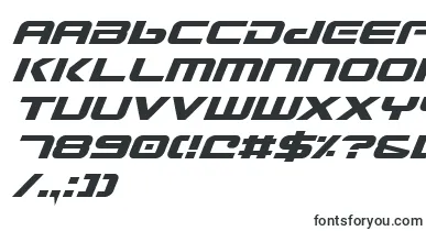 Gunv2i font – high-Tech Fonts