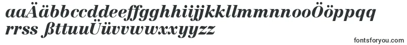 Шрифт LinotypeCentennialLt96BlackItalic – немецкие шрифты