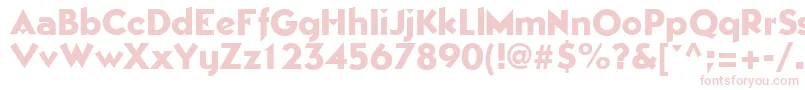 EpicgothicRegular-Schriftart – Rosa Schriften auf weißem Hintergrund