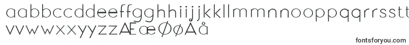 SignoriaRegular-Schriftart – norwegische Schriften
