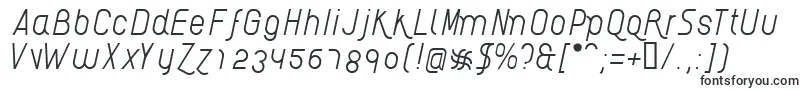 Шрифт AikelsoLi – неоновые шрифты