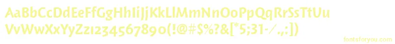 WoodlandltitcTtBold Font – Yellow Fonts
