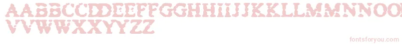 Bowet Font – Pink Fonts on White Background