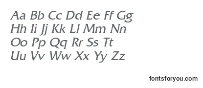 FritzItalic-fontti
