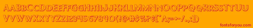 More about Bodyswipers3D Font Bodyswipers3D Font – Red Fonts on Orange Background