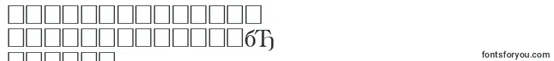 フォントAgcenturionRoman – ビルマ語の文字