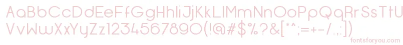 OpificioNeueRegular Font – Pink Fonts