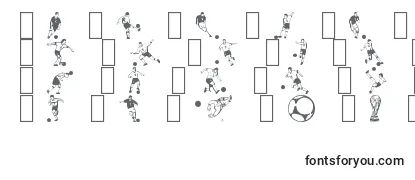 Обзор шрифта Soccer