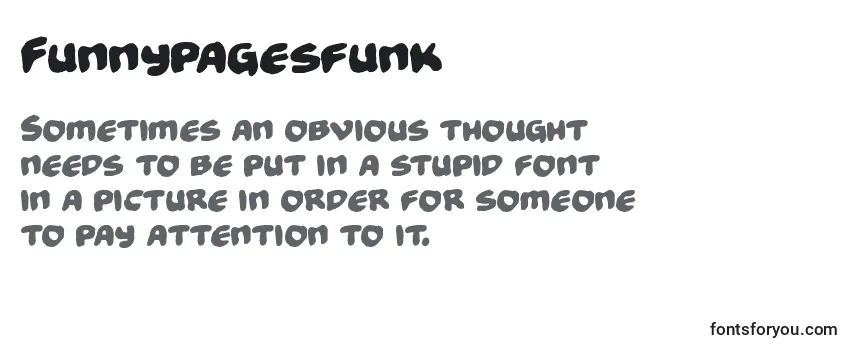 Funnypagesfunk Font