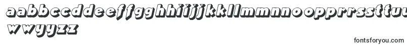 Шрифт TricorneoutlinesskBolditalic – суахили шрифты