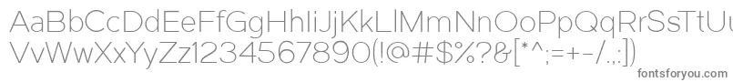 Dual300-Schriftart – Graue Schriften