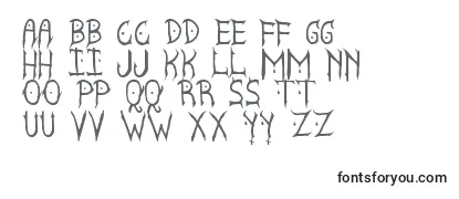SatanycDemoniacSt Font