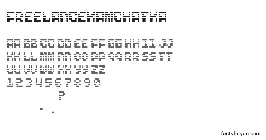 Fuente FreelanceKamchatka - alfabeto, números, caracteres especiales