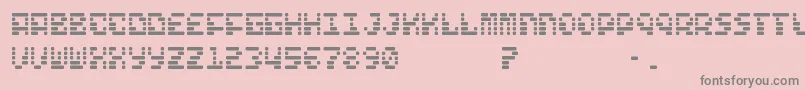 FreelanceKamchatka Font – Gray Fonts on Pink Background