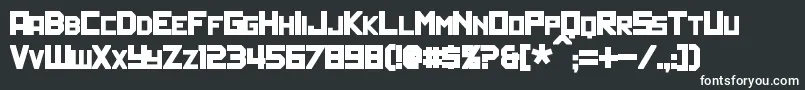 PolitikBold Font – White Fonts