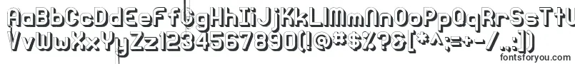 Knochen3DRegular Font – 3D Fonts