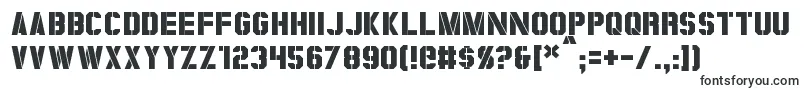 Coburn Font – Stencil Fonts