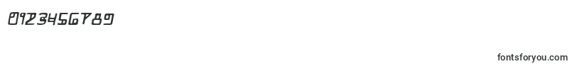 LifeformBbItalic Font – Fonts for Numbers and Digits