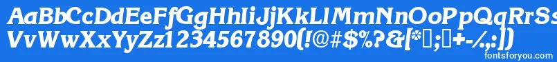 Saiba mais sobre a fonte ViticadisplaysskItalic Fonte ViticadisplaysskItalic – fontes brancas em um fundo azul