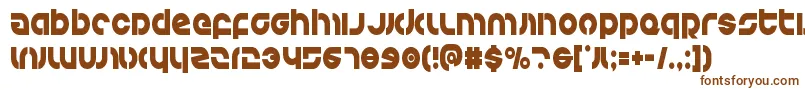 Kovacscond Font – Brown Fonts on White Background