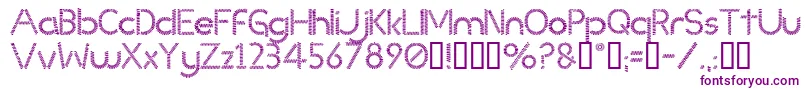 Slinked Font – Purple Fonts