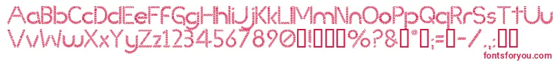 Slinked Font – Red Fonts