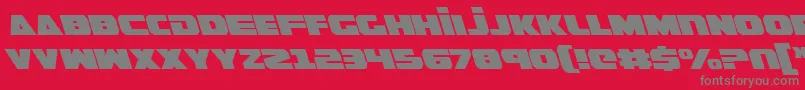 Weitere Informationen zur GuardianLeftalic-Schriftart GuardianLeftalic-Schriftart – Graue Schriften auf rotem Hintergrund