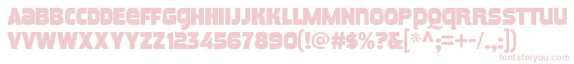 More about MeposaRegular Font MeposaRegular Font – Pink Fonts on White Background