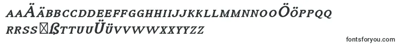 IrianisadfstylestdBolditalic-fontti – saksalaiset fontit