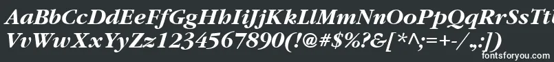 GatineauBoldItalic Font – White Fonts