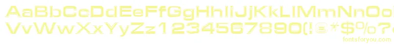 Federationstarfleetsquare Font – Yellow Fonts