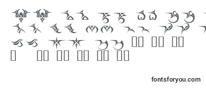 Обзор шрифта Tattooz1
