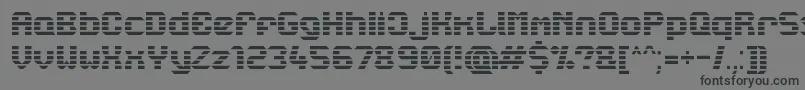 Lbcstarl Font – Black Fonts on Gray Background