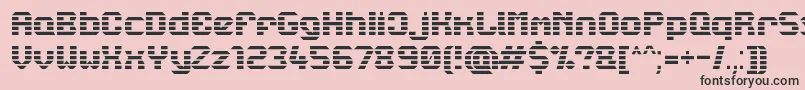 Lbcstarl Font – Black Fonts on Pink Background