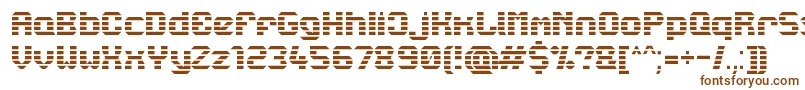 Lbcstarl Font – Brown Fonts on White Background