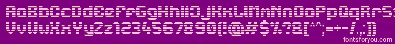 Lbcstarl Font – Pink Fonts on Purple Background