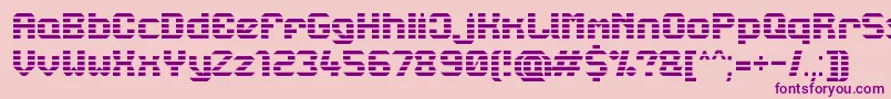 Lbcstarl Font – Purple Fonts on Pink Background