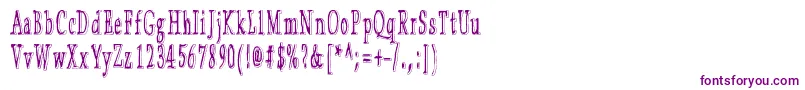 HugoZ Font – Purple Fonts