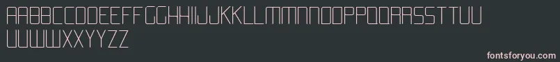 AromaLight Font – Pink Fonts on Black Background