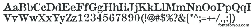 Шрифт Attic – надписи красивыми шрифтами