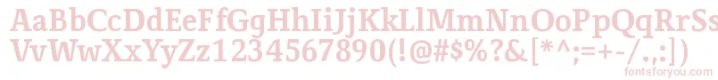 CorzinairBold Font – Pink Fonts on White Background