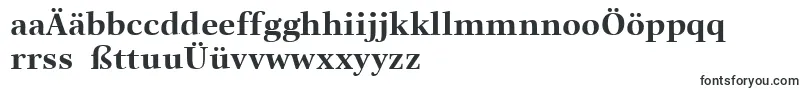 Шрифт LinotypeReallyDemiBold – немецкие шрифты