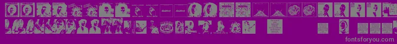 More about BobsCompliment Font BobsCompliment Font – Gray Fonts on Purple Background