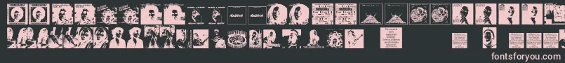 More about BobsCompliment Font BobsCompliment Font – Pink Fonts on Black Background